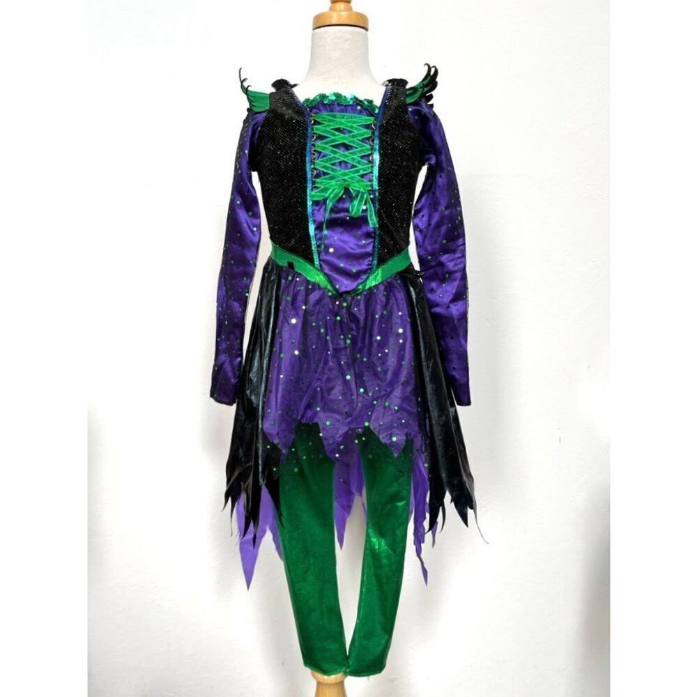 NEW Teetot Toddler Kids 5/6 3-piece Witch Costume